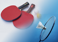 卓球、バドミントン